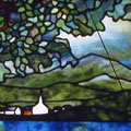 New England Summer in Stained Glass