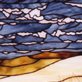 Ocean Edge in Stained Glass